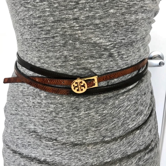Tory Burch Accessories - Tory Burch two tone wrap belt
